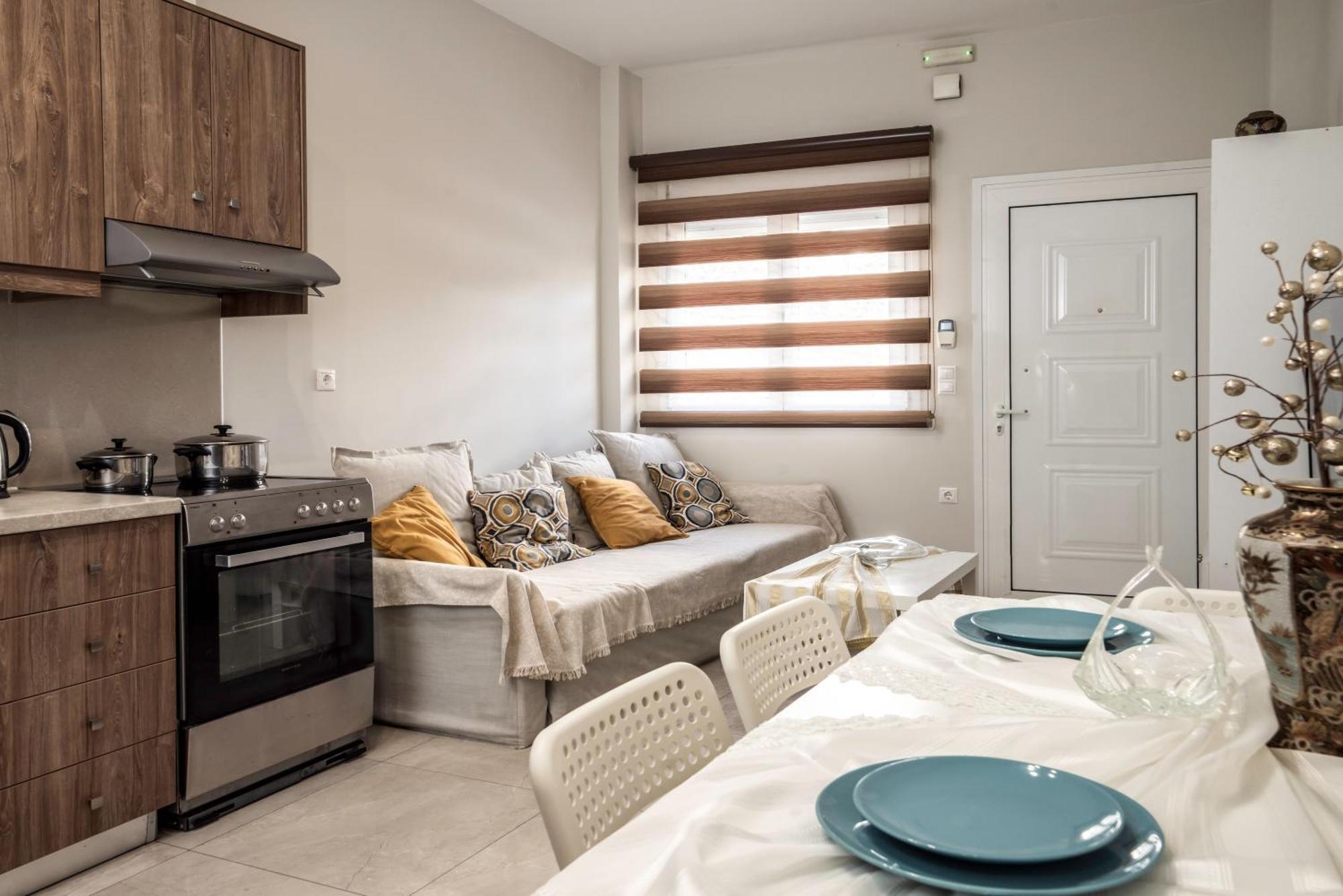 Neon Apartment, Modern, High Quality, Central Apt, Heraklion City Exteriör bild