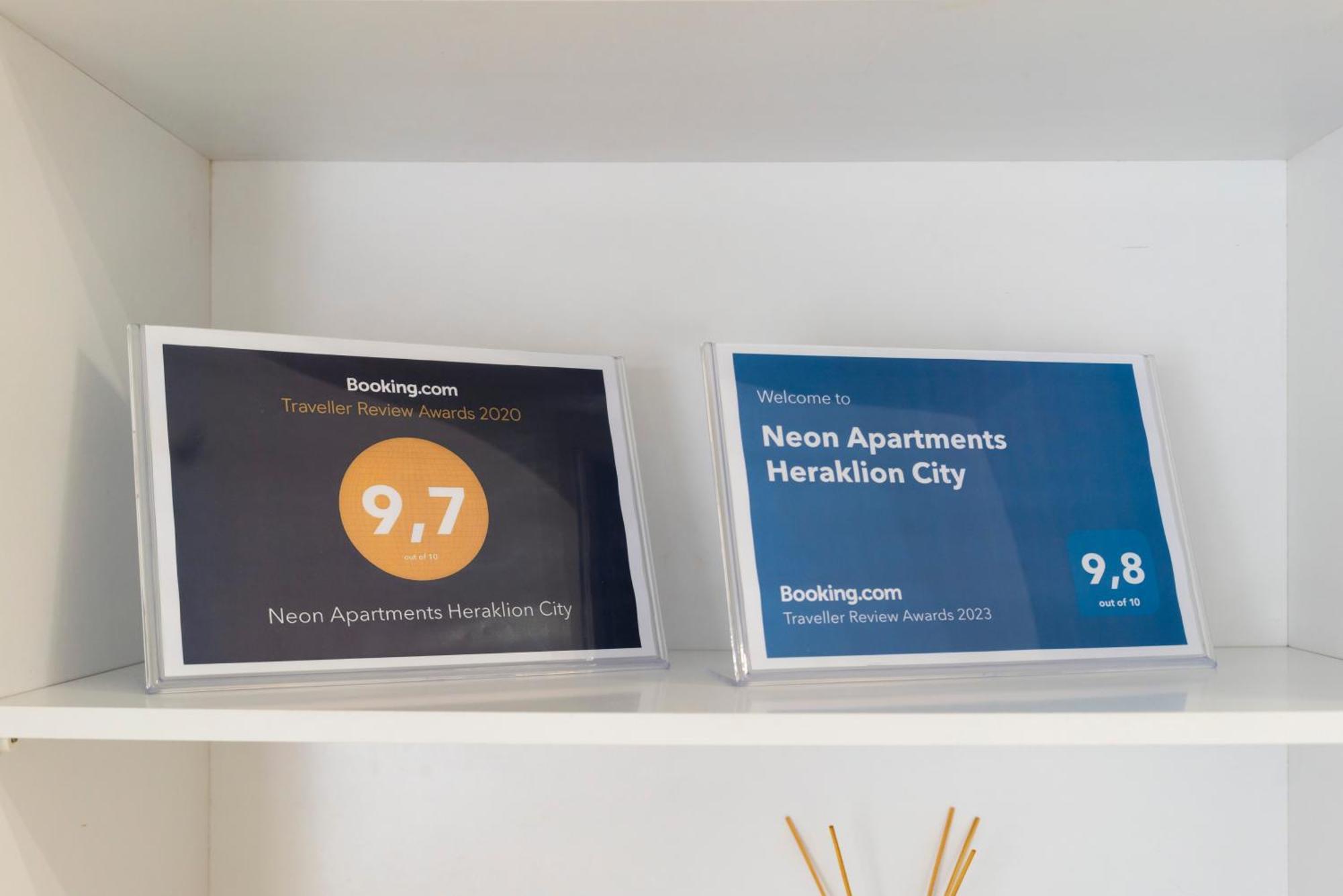 Neon Apartment, Modern, High Quality, Central Apt, Heraklion City Exteriör bild